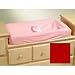 Contour Changing Pad Cover - Terry Cloth Pattern: Red