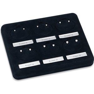 Genuine IceCarats Designer Jewelry Gift 14K White Gold Rd 4-Prong Diamond Earstud Kit. 6 Pair Round 4-Prong Basket Si2-3, G-H Diamond Earstud Kit Rd 4-Prong Diamond Earstud Kit In 14K White Gold