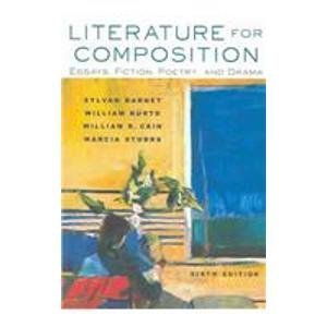 literature for composition essays fiction poetry and drama with craft of literature cd rom 6th edition