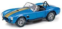 1966 Shelby Cobra 427 S/C in Blue and Gold by The Franklin Mint in 1:24 Scale