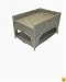 Arm's Reach Co-Sleeper Duplex Pet Bunk Bed, Large, Gray