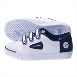Dunlop Mens Green Flash Velcro White/Navy 7