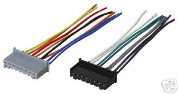 Stereo Wire Harness OEM Lincoln Towncar 87 88 89 (car radio wiring installation parts)