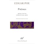 Poemes: Traduction de Stephane Mallarme ; et, La genese d'un poeme : traduction de Charles Baudelaire (Collection Poesie) book cover