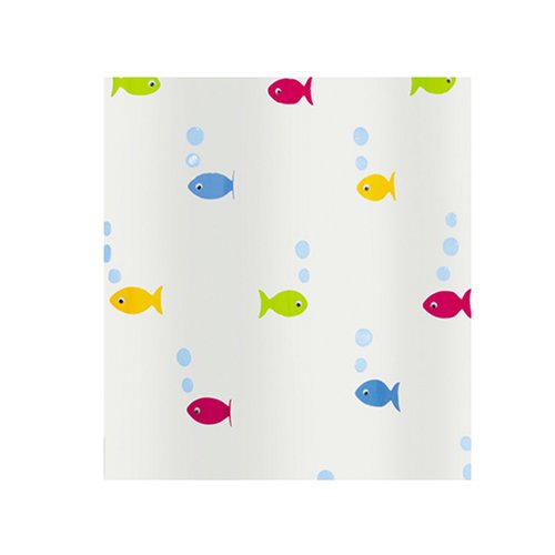 Spirella 1008182 Duschvorhang BERMUDA MULTICOLOR 180x200 cm