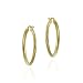 3155HLKBCcL. SL75  18K Gold over Sterling Silver 25mm DiamondCut Hoop