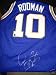 DENNIS RODMAN AUTOGRAPHED SE OKLAHOMA ST U SAVAGES JERSEY (BASKETBALL)