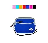 GPS Carrying Case for 4.3 inch Garmin Nuvi 1300 1350 1390 TomTom GO 630 730 740 2405TM XL 325S Magellan Roadmate 2035 1424 4350 Portable GPS Navigator (Blue)