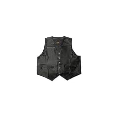 Lederweste OLDSCHOOL Gr. 2-4XL