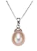 Cultured Freshwater Pink Rice Pearl Pendant