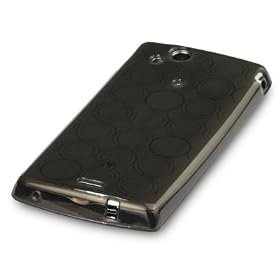 SONY ERICSSON XPERIA ARC-X12 / XPERIA ARC S GEL CASE / COVER / SHELL / SKIN - BLACK PART OF THE QUBITS ACCESSORIES RANGE PART OF THE QUBITS ACCESSORIES RANGE