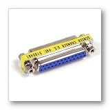Belkin F4A253 GENDER CHANGER DB25F TO DB25F SHIELDED LP ROHS