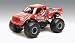 Bigfoot T-Wrecks Metal Body Monster Truck Model