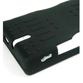 Nintendo DS Lite Soft Rubber Silicone Skin Case - Black
