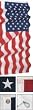 United States American Banner Flag Nylon 3 ft. x 5 ft. With Pole Sleeve