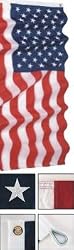 United States American Banner Flag Nylon 3 ft. x 5 ft. With Pole Sleeve