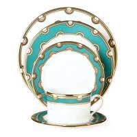 Lenox China Kate Spade Corona Grove Aqua 4 - 5 Piece Place Settings New in Box