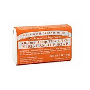 Bar Soap, Organic, Tea Tree, 5 oz ( Multi-Pack)