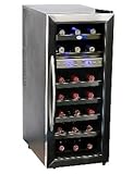 21 Bottle Dual Temperature Zone Wine Cooler
