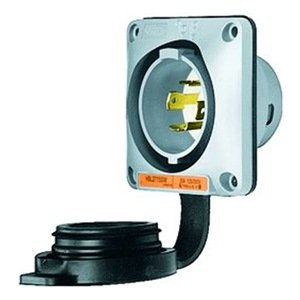 Hubbell Wiring Devices on Hubbell Wiring Device Kellems Hbl2315sw Inlet  Twist Lock  20 A  L5 20