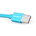 YellowKnife MFi Certified-IOS 7 Noodle Flat 8pin Lightning (3.2ft) Colorful USB Cable Supports Charging And Syncing for iPhone 5 5S 5C,iPad (Air/4th generation),iPad mini,iPod (7th generation),iPod touch (5th generation)&iPod nano(7th generation) With ZEISS Zeiss Pre-Moistened Lens Cloths (Aqua-T)