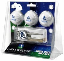 Duke Blue Devils 3 Ball Golf Gift Pack With Kool Tool
