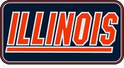 SD52692 Illinois University Receiver Hitch Cover