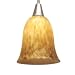 Access Lighting - 23506-BS/COG: Heather Manhattan - 1 Light Bell Pendant - Brushed St...