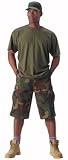 Woodland Camo Shorts - Extra Long BDU
