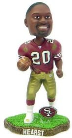 San Francisco 49ers Garrison Hearst Game Worn Forever Collectibles Bobble Head