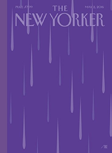 The New Yorker Magazine (May 2, 2016) Prince Purple Rain Cover