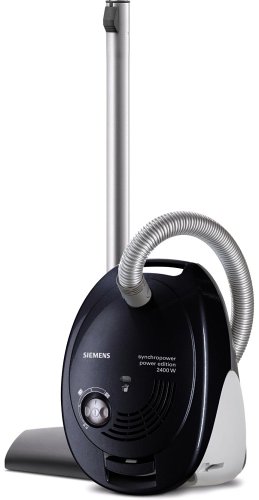 Siemens VS06G2410 Bodenstaubsauger synchropower power edition 2400 Watt schwarz