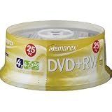 Memorex 4x DVD+RW 25-Pack Spindle