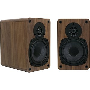 タンジェント コンパクトスピーカーウォールナット【ペア】 EVO-E5-W(ペア)
