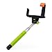 InnoGear® Selfie Stick with Bluetooth Remote Button Shutter Extendable Self Portraits Pole Handheld Monopod for Samsung Galaxy Note 3 2 S5 S4 S3 iPhone 6 6 Plus 5 5S 5C 4 4S (Green)