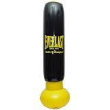 Everlast Youth Inflatable Training Bag - Black/ Yellow