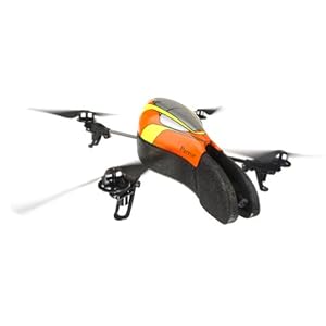 Parrot AR.Drone Quadricopter Controlled by iPod touch iPhone iPad and Android Devices (Orange/Yellow)