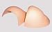 Shoulder Pads - Kathleen Kirkwood Aaaah! Foam Shoulder Pads Style 57117 - Black