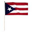Puerto Rico Flag 12 x 18 inch