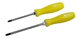MACTOOLS ペンタグリップスクリュードライバー　プラス#2,#3(黄)