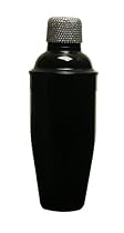 Lush Life Crystal Mini Shaker, Black