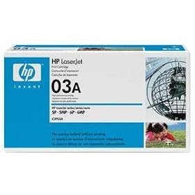 HP Compatible C3903A HP 03A Laser Toner Cartridge, 4,000 Pages, Black: Electronics
