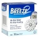 Ascensia Breeze 2 Blood Glucose Test Strips 100 NEW