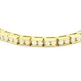 14K White Gold Diamond Bracelet -- 5.00 Ct. SI1-SI2 Eye Clean J/K