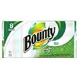 Kitchen & Housewares : Procter & Gamble #10673 8PK Bounty White Towel