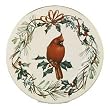 Lenox Winter Greetings 9-Inch Cardinal Accent Plate