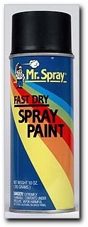Plastikote Mr. Spray Flat Black