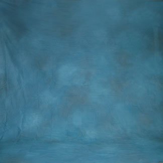Prism Backdrops 6X10' Deep Sea Blue Muslin Photo Video Backdrop Background