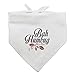 GRAPHICS & MORE Bah Humbug Christmas Funny Dog Pet Bandana - White