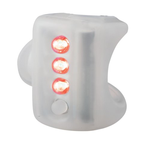 KNOG(ノグ) GEKKO 3LED/RED   TRANSLUCENT 54-35-0050-06